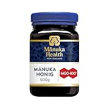 Manuka Health - Manuka Honig MGO 400+ 500g, hergestellt und abgefüllt in Neuseeland...